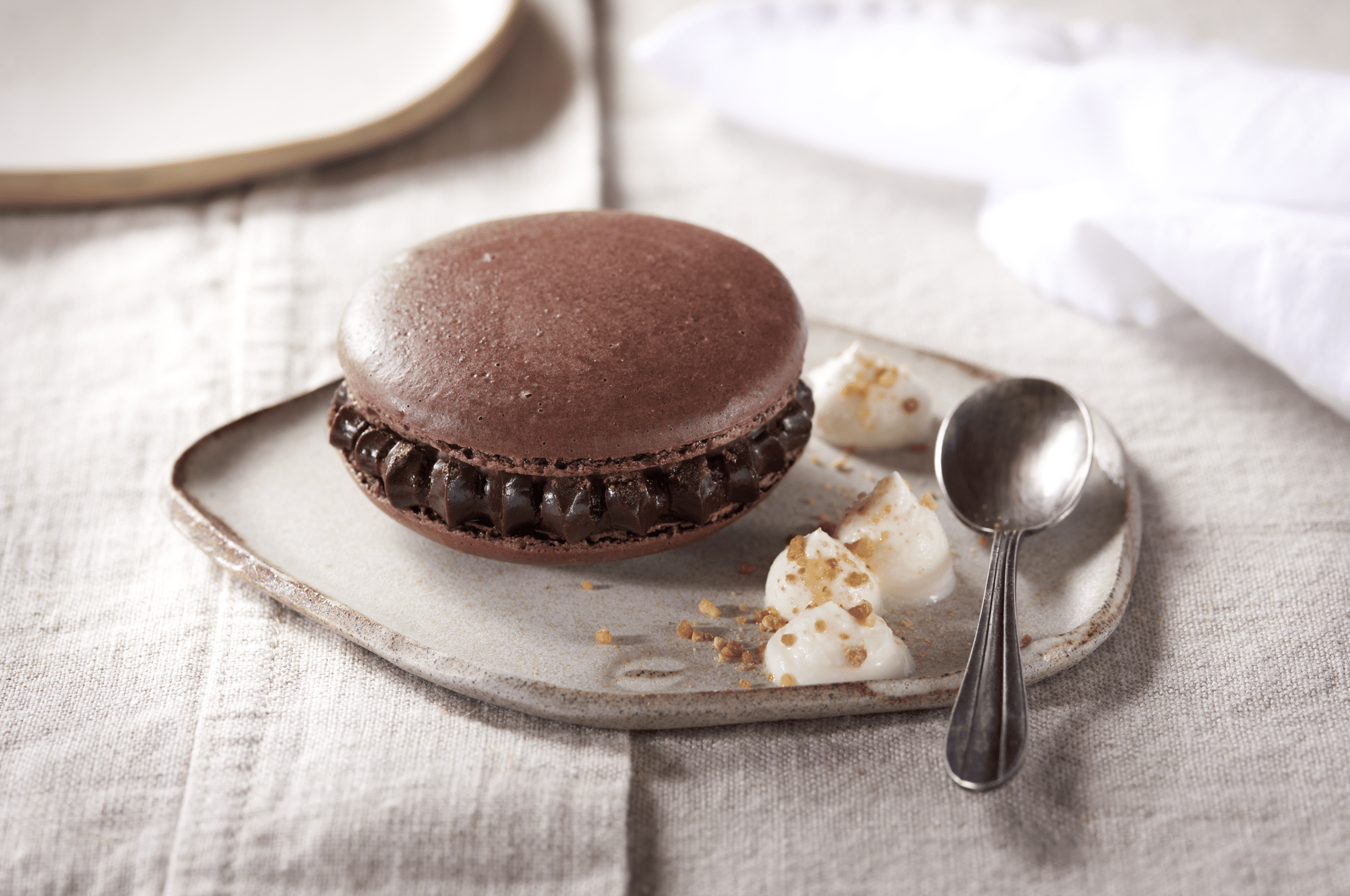Macaron chocolat praline Mag'm groupe onoré expertise produits surgelés premium